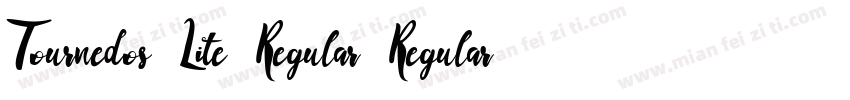 Tournedos Lite Regular Regular字体转换